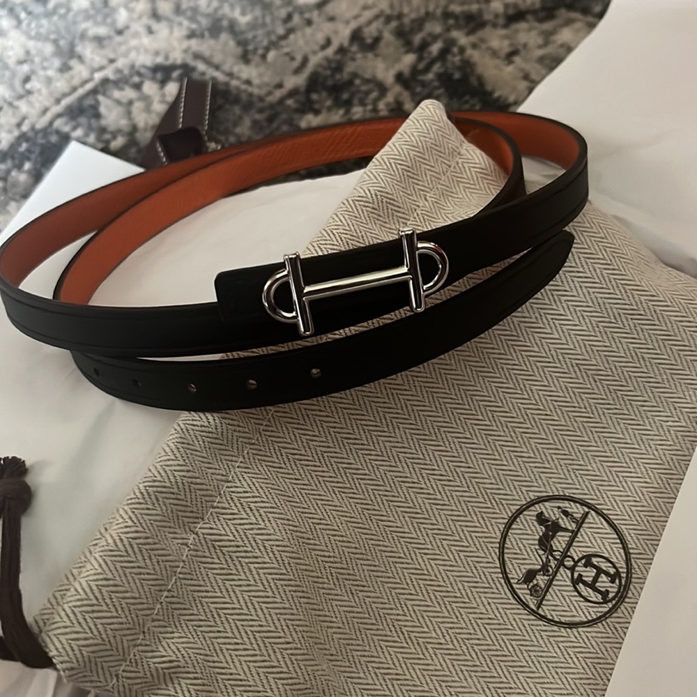 Hermes Gamma 13 mm Reversible Belt